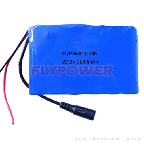 22.2V 2200ah 18650 Lithium Ion Battery Pack